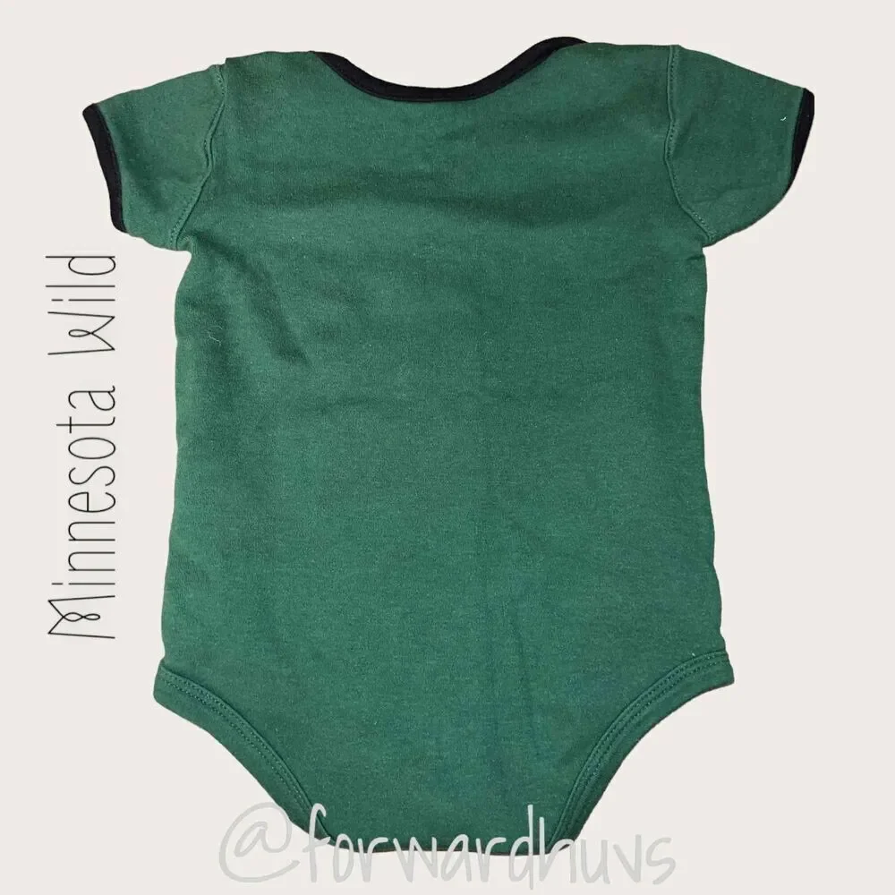 Reebok Minnesota Wild 1pc Onesie 18 mo.